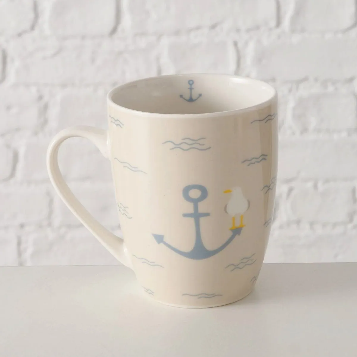 Boltze Becher Hallig, Set aus 2 maritimen Bechern, spülmaschinengeeignet 2
