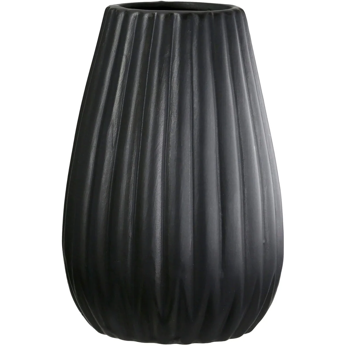 Gilde Casablanca Vase Piega, 2-tlg. Set, konisch, schwarz 4