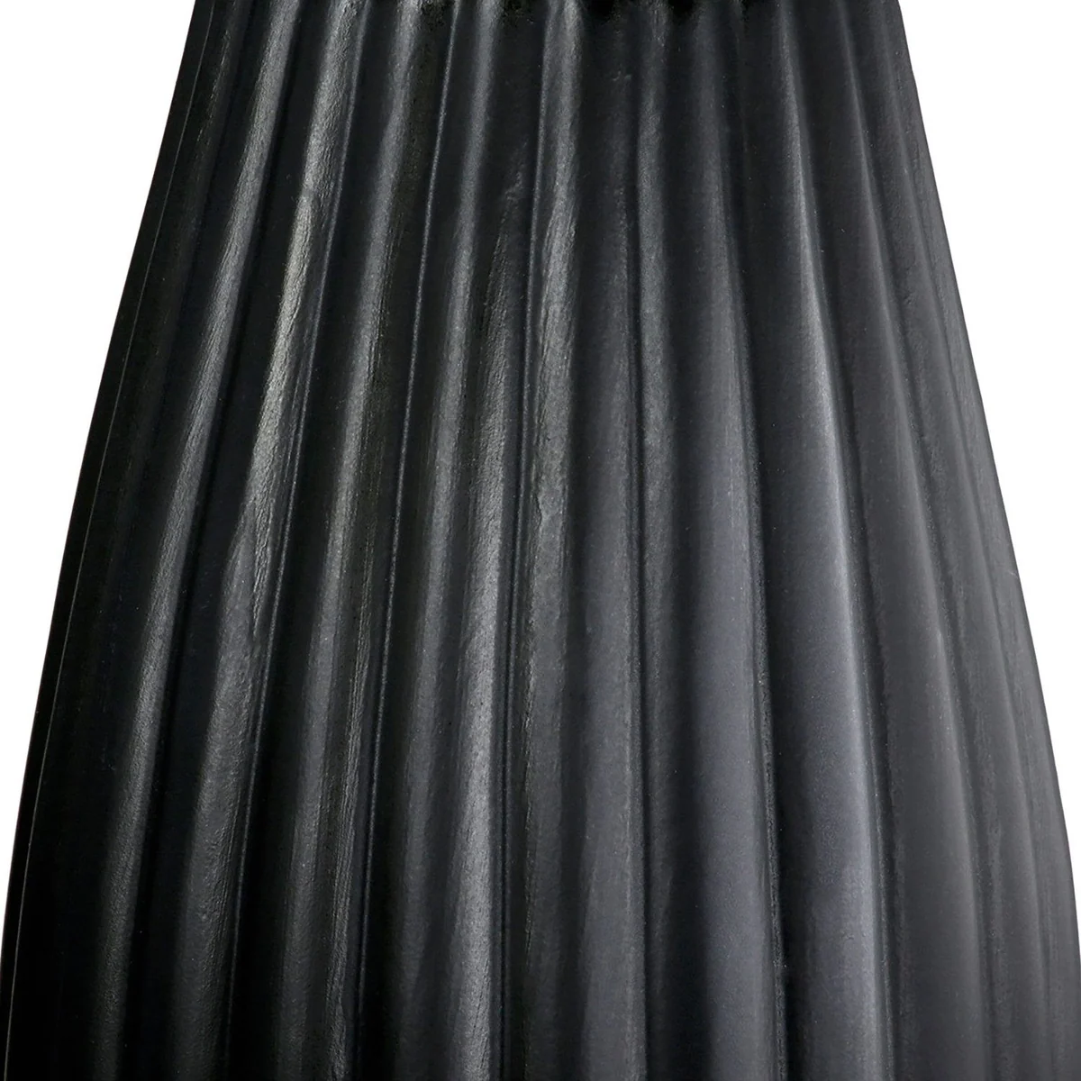 Gilde Casablanca Vase Piega, 2-tlg. Set, konisch, schwarz 5