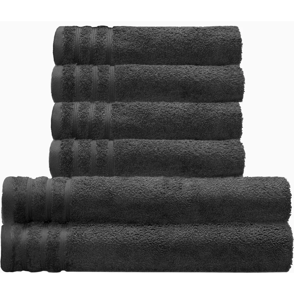 Kleine Wolke Handtuch Set Royal, 6-teilig, saugfähig, schnell trocknend, weiche Baumwolle