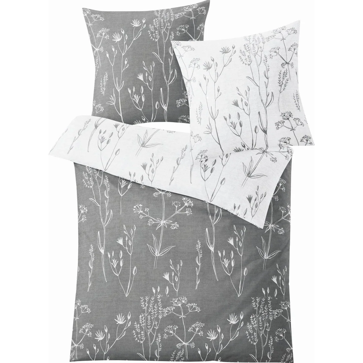 Kleine Wolke Savannah Wendebettwäsche, Mako-Satin, 135x200 cm oder 155x220 cm