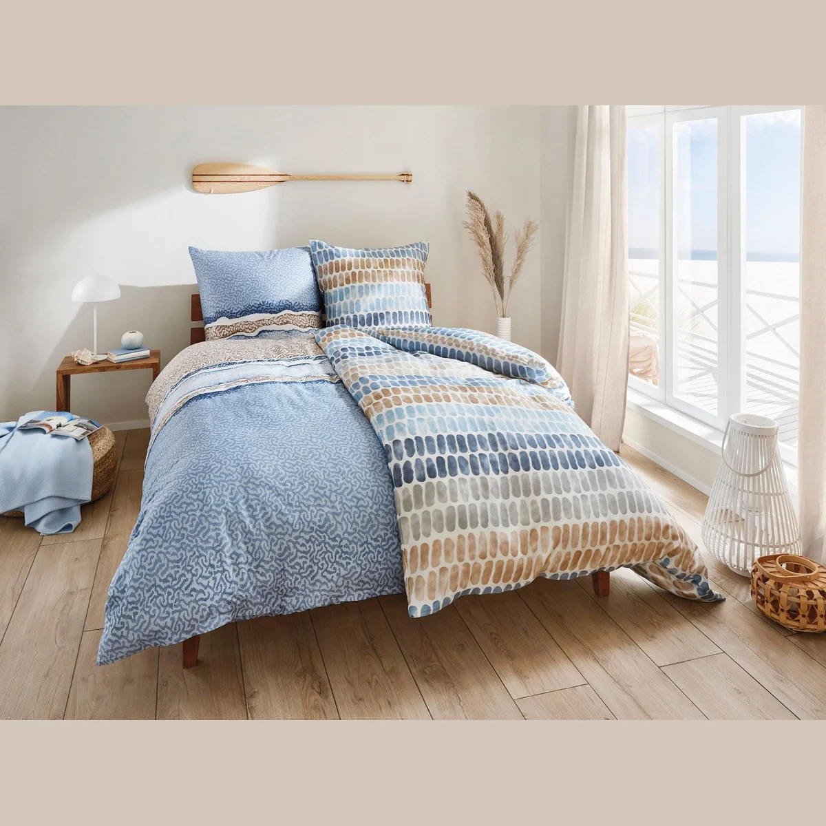Kleine Wolke Bettwäsche Solid, Mako-Satin, 2-teilig, hautfreundlich, pflegeleicht, langlebig 2