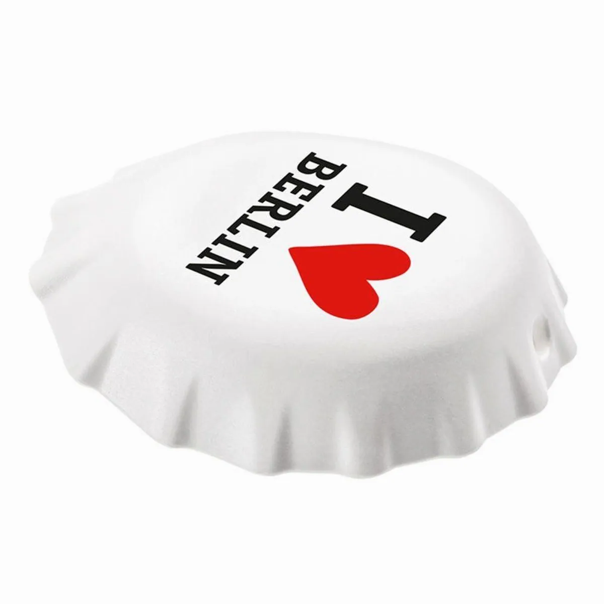 koziol Plopp Flaschenöffner, ergonomisches Design, schlagfester Kunststoff, integrierte Aufhängung