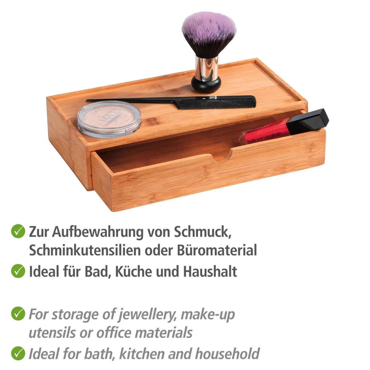 WENKO Terra Organizer, Aufbewahrungsbox mit Schublade, vielseitig einsetzbar 3