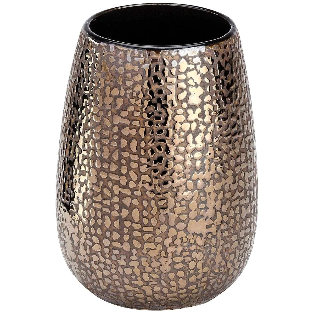 WENKO Badaccessoire-Set Marrakesh, 4 Teile, Keramik, schimmernde Oberfläche 2