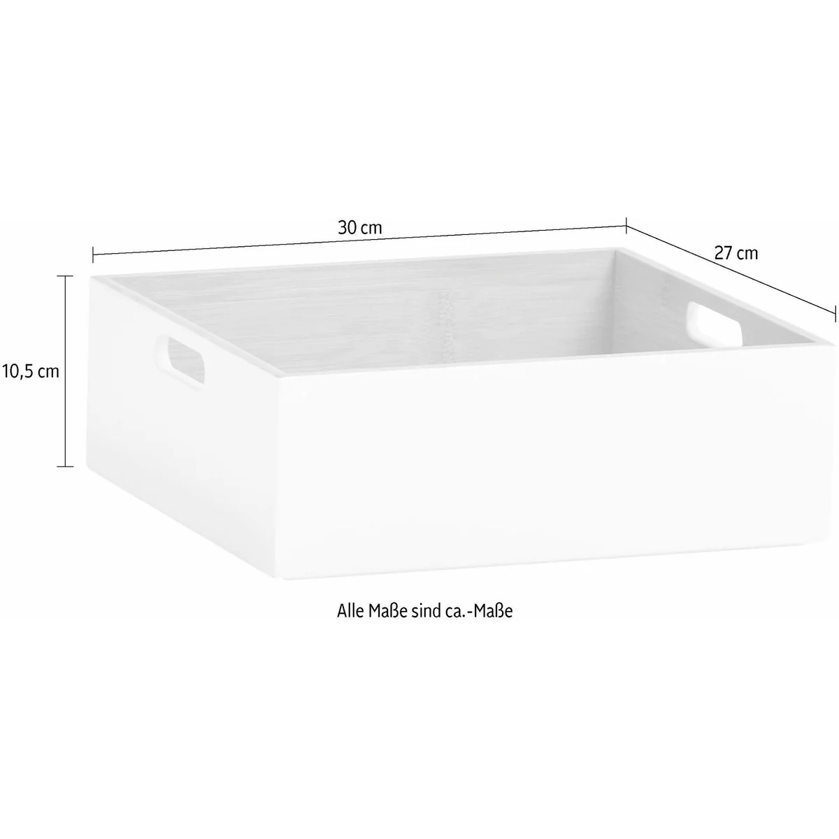 Zeller Present Aufbewahrungsbox, skandinavisches Design, aus Bambus, stapelbar 4