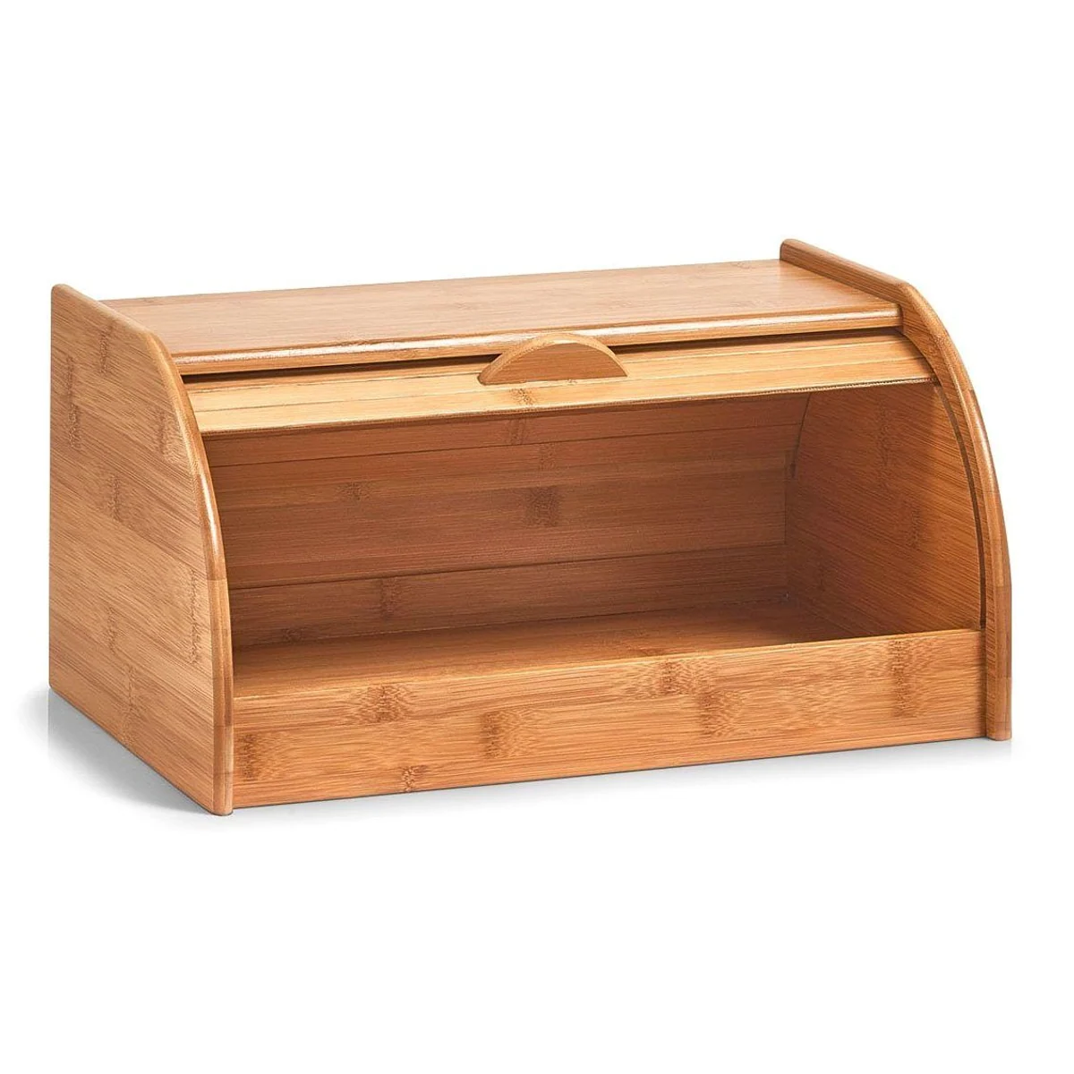 Zeller Present Brotkasten Bamboo, 40 x 26 x 20 cm, Rollvorrichtung, Griff 3